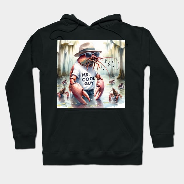 Mr. Cool Guy and Friends Hoodie by Happy Underground Productions
